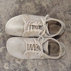 WHITIN | barefoot minimalist tan beige knit low-top sneakers | WMS 7.5
